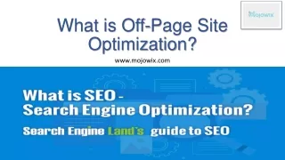 What is Off-Page Site Optimization (1)