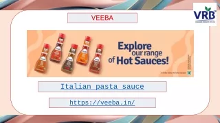 Italian pasta sauce