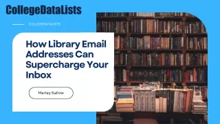 How Library Email Addresses Can Supercharge Your Inbox