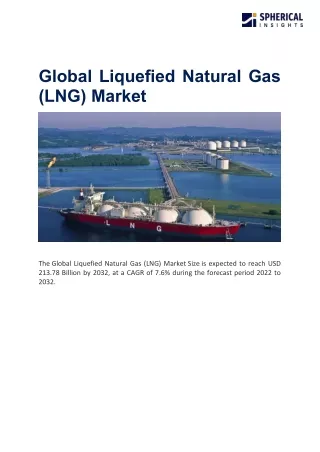 Global Liquefied Natural Gas