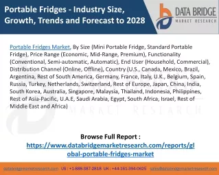 Portable Fridges Market