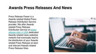 AWARD Press Releases  News In 27_123