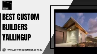 Build Luxurious Houses with best Custom Builders in Yallingup