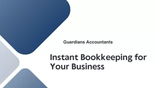 Guardians Accountants Instant Bookkeeping for Your Business