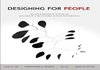 $PDF$/Read❤️/Download⚡️ Designing for People: An Introduction to Human Factors Engin