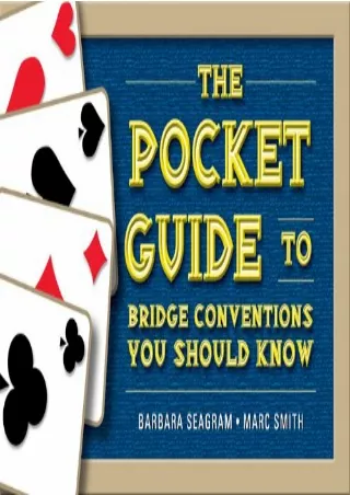 ⚡PDF/√READ❤ The Pocket Guide to Bridge Conventions You Should Know