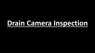 Drain Camera Inspection in Beverly Hills