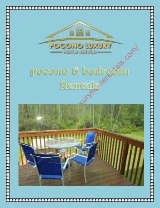 pocono 6 bedroom Rentals