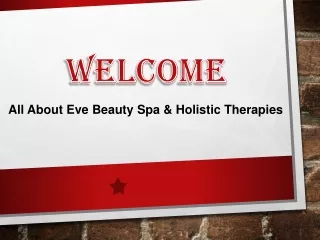 Best Spa Therapy in Kensington