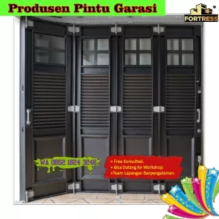 FREE KONSULTASI..!! Wa 0852 1824 3246 Harga Pintu Garasi Lipat Besi Fortress Untuk Sekolahan Di Cimahi