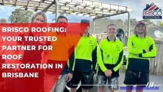 Roof Restoration Brisbane--Brisco Roofing