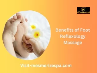 Benefits of Foot Reflexology Massage