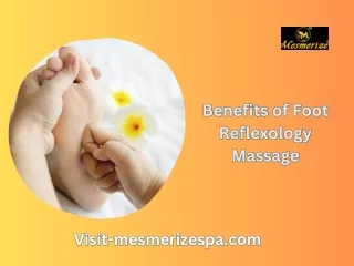 Benefits of Foot Reflexology Massage