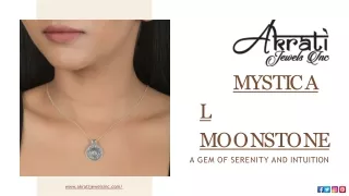 Moonstone Magic: A Glimmering Gem of Serenity