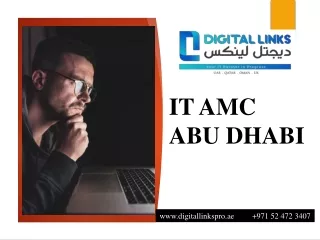 IT AMC ABU DHABI