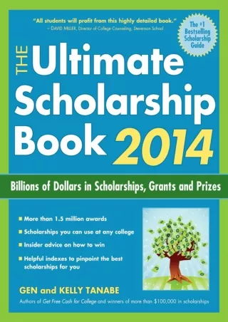 ✔DOWNLOAD⭐/PDF  The Ultimate Scholarship Book 2014: Billions of Dollars in Schol