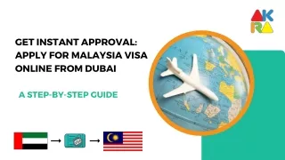 Get Instant Approval Apply for Malaysia Visa Online from Dubai