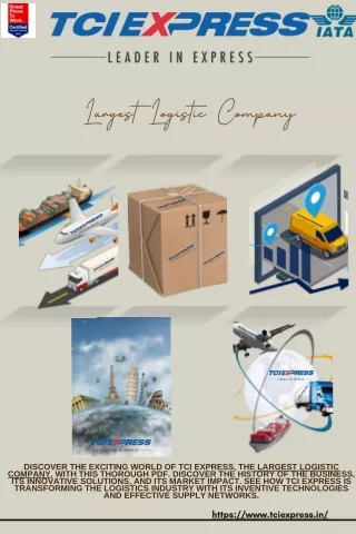 _Largest Logistic Company