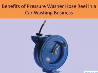 Benefits of Pressure Washer Hose Reel in a Car Washing Business