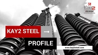 Kay2 Steel - Best Quality TMT Bars Manufacturers & Suppliers