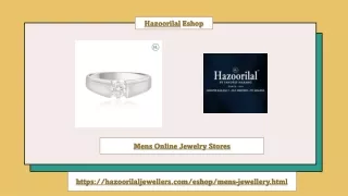 Mens Online Jewelry Stores