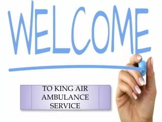 Speedy King Air Ambulance Service in Gorakhpur, Uttar Pradesh