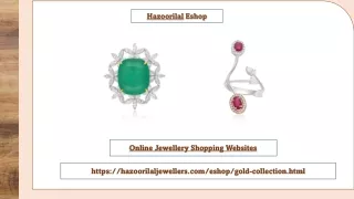 Online Jewellery Shopping Websites