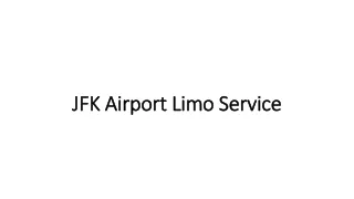 JFK Airport Limo Service