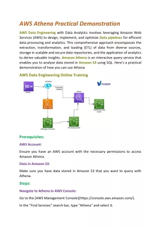 AWS Data Engineering Online Training | AWS Data Engineering Training