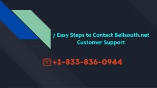 7 Easy Steps to Contact Bellsouth.net Customer Support