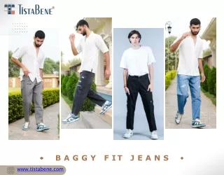 Baggy Fit Jeans introduction in pdf