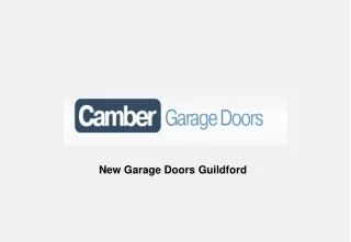 New Garage Doors Guildford