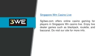 Singapore Wm Casino Live Sg3we.com1