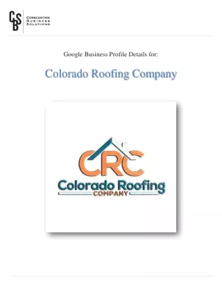 Siding near me | Colorado Roofing Company