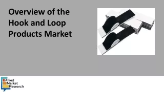 Overview of the Hook and Loop Products Market