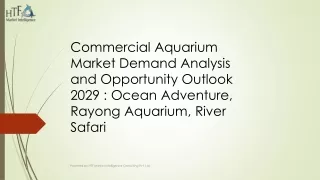 Commercial Aquarium Market