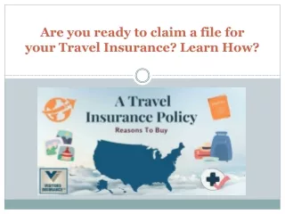 Travel Insurance for USA