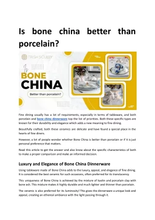 Is bone china better than porcelain_.docx