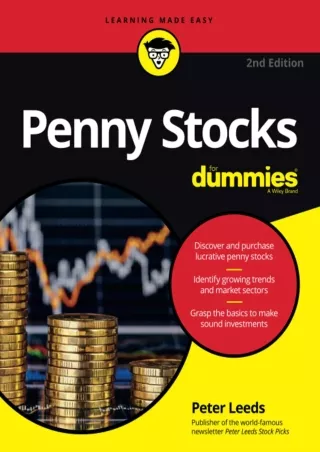 Download ⚡️ Penny Stocks Fd 2e (For Dummies)