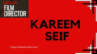 Masterful Storytelling Documentary Director in Qatar - Kareem Seif