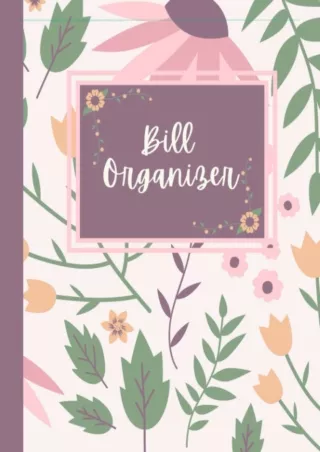 ✔DOWNLOAD⭐ Book [PDF]  Bill Organizer for Busy Women: Plan, Organize, and Track