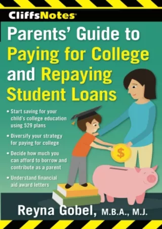 ❤READ⚡ [PDF]  CliffsNotes Parents' Guide to Paying for College and Repaying Stud