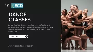 Jazz Dance Classes London