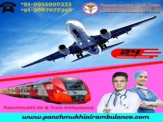Now Easy Transportation of Patient by Panchmukhi Train Ambulance in Patna and Kolkata