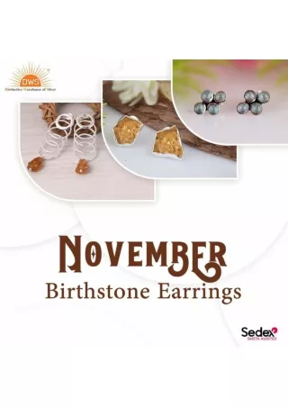 DWS Jewellery: Where Quality Meets Affordability - Wholesale November Birthstone