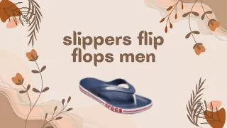 Buy Stylish Flip Flops for Men | Crocs