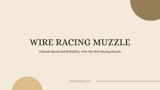 Wire Racing Muzzle - Slaneyside Kennels