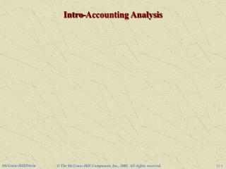 Intro-Accounting Analysis