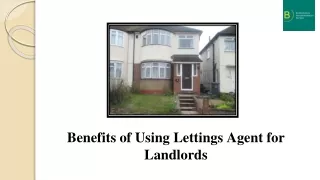 Benefits of Using Lettings Agent for Landlords