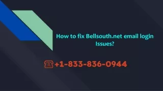 How to fix Bellsouth.net email login Issues?